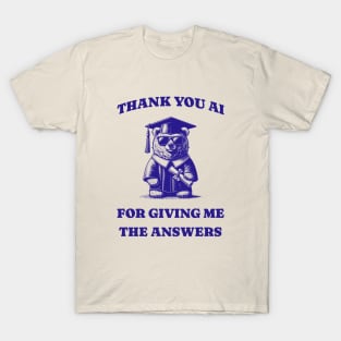 Graduation Ai Bear T-Shirt